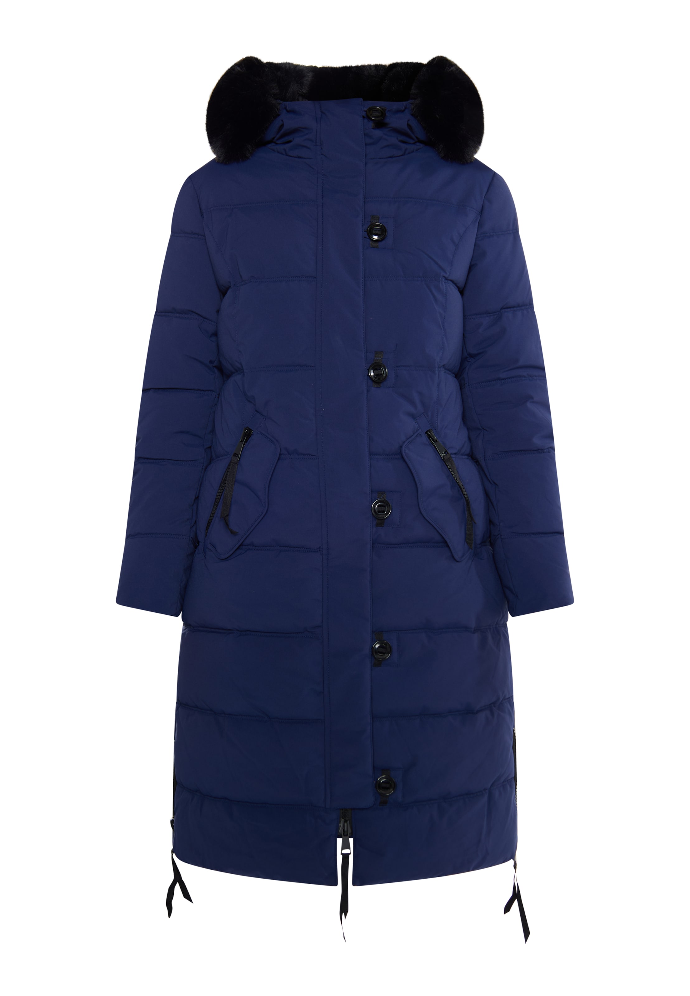 ICEBOUND Mantel in Blau: Vorderseite