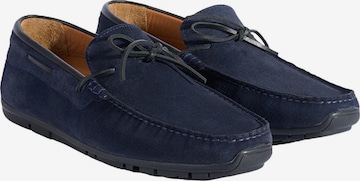 Desa Moccasins 'Loafer' in Blue: front