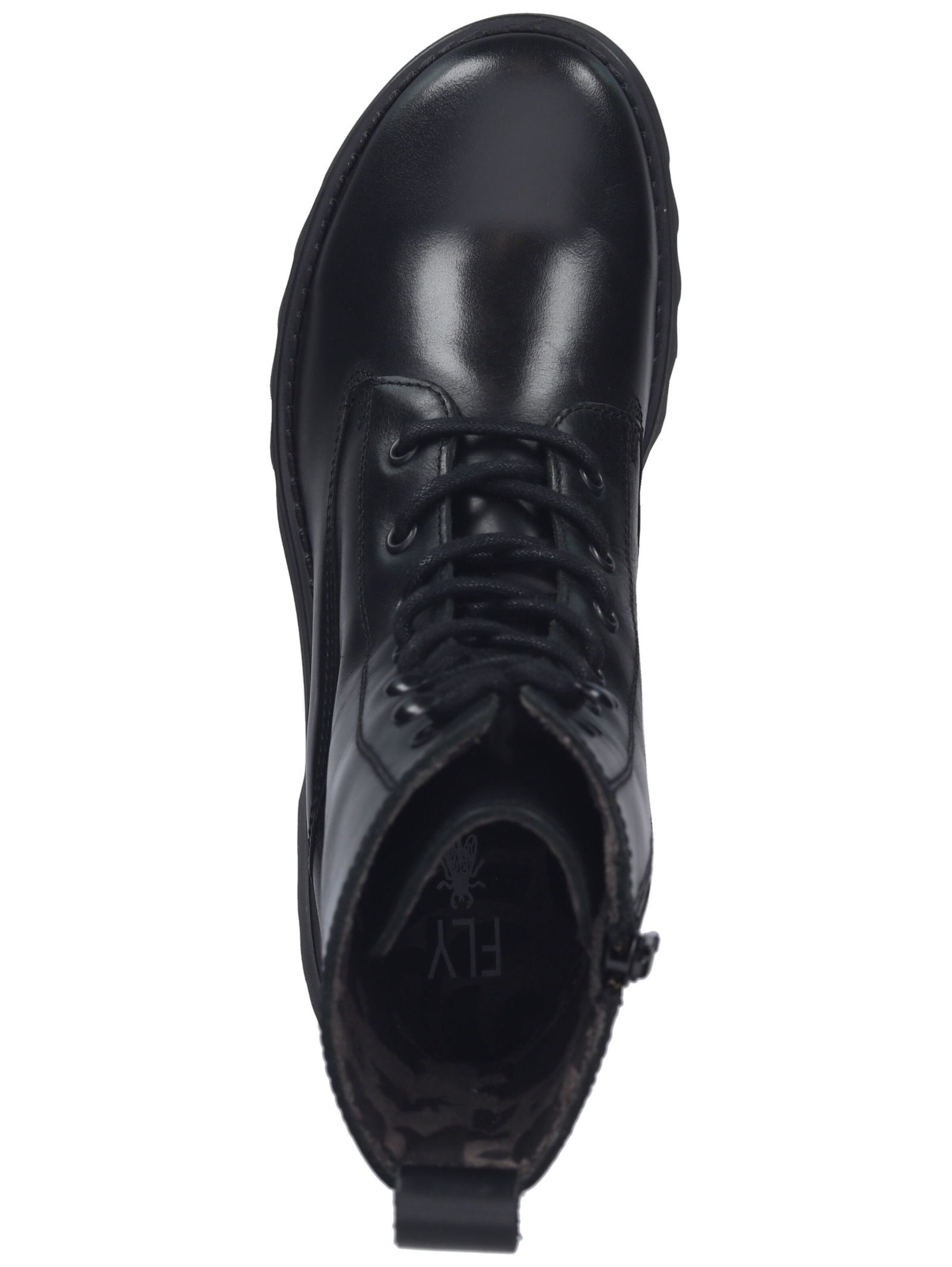 FLY LONDON Schnürstiefelette in Schwarz