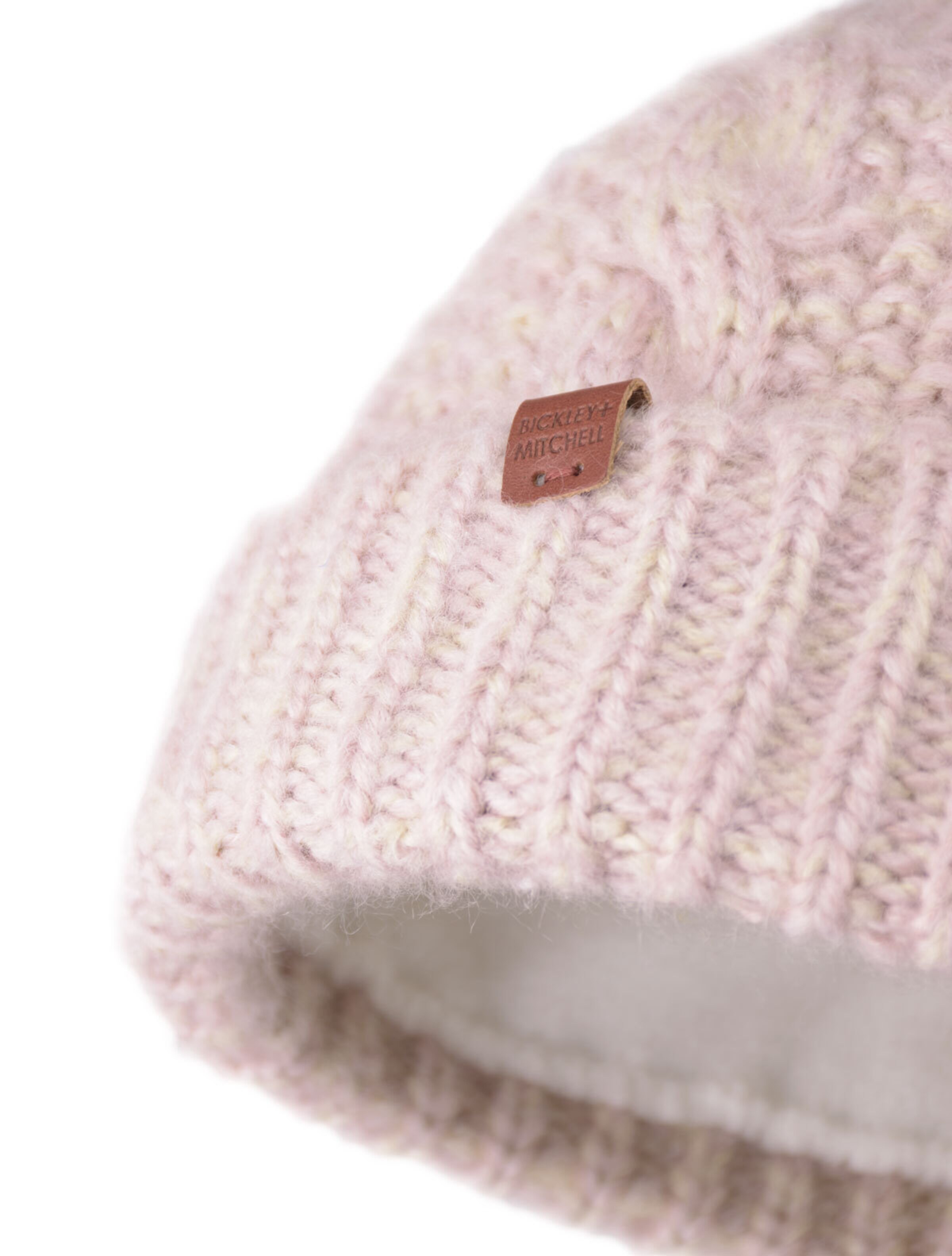 Bickley + Mitchell Czapka w kolorze różowy