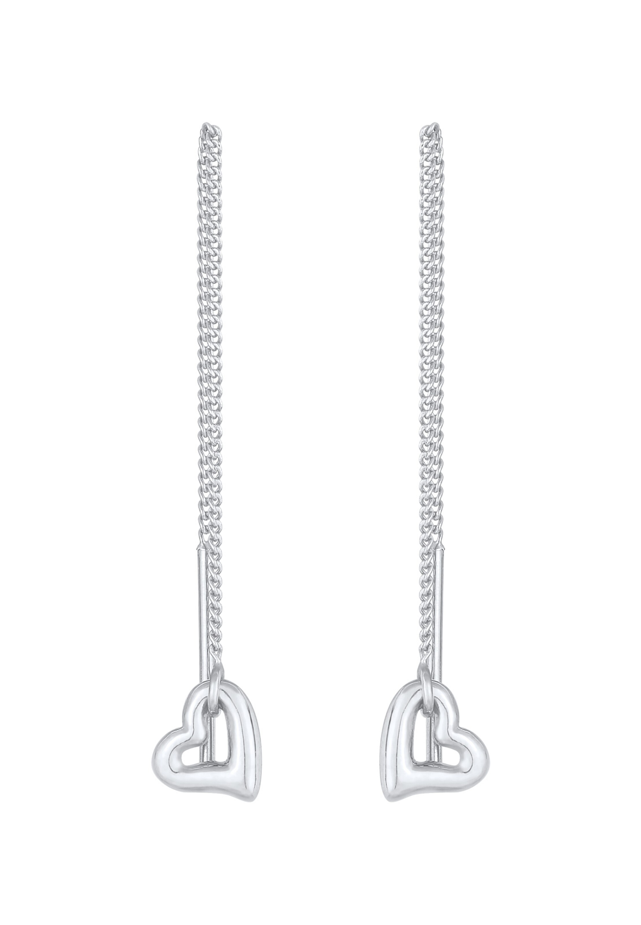 ELLI Oorbellen in Zilver: voorkant