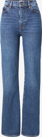 FRAMEWide Leg/ Široke nogavice Traperice 'THE ARROW' - plava boja: prednji dio