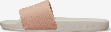 Calvin Klein Jeans Pantofle – pink: přední strana