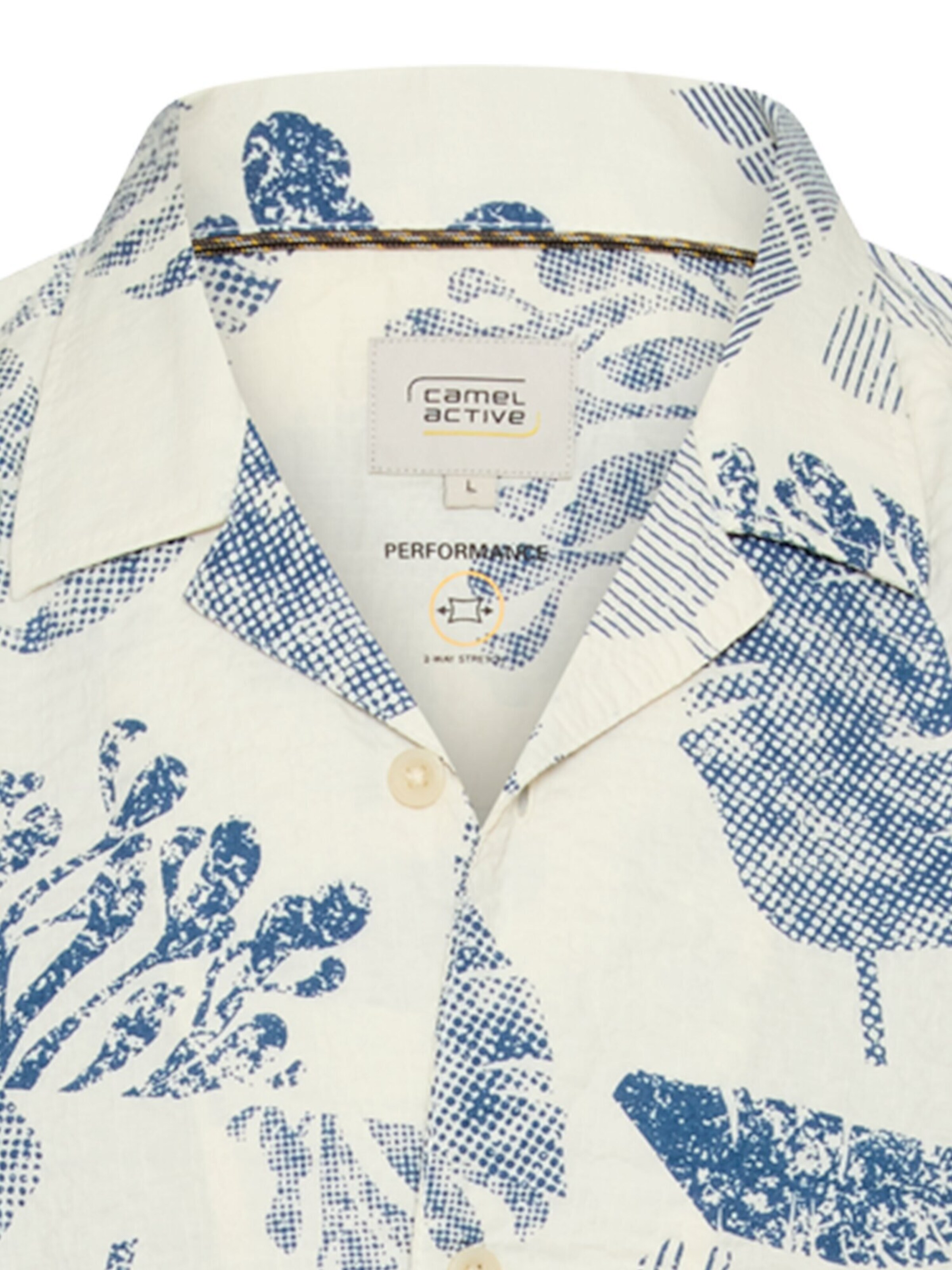 Regular fit Camicia di CAMEL ACTIVE in beige