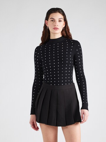 River Island Pullover 'HEATSEAL' in Schwarz: predná strana