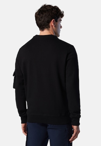 North Sails Sweatshirt in Zwart