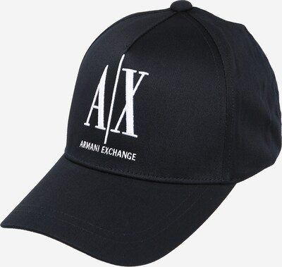 Șapcă ARMANI EXCHANGE pe albastru cobalt / alb, Vizualizare produs