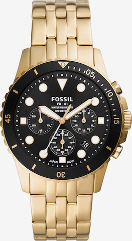 FOSSIL Uhr in Gold: predná strana