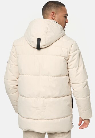INDICODE JEANS Winter jacket 'Wess' in Beige