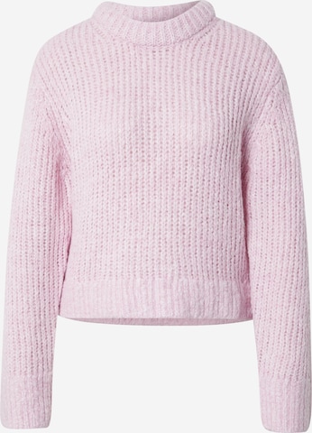 WEEKDAY Sweater 'Flash' in Pink: front