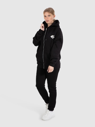 Smilodox Sweatvest ' Amora ' in Zwart