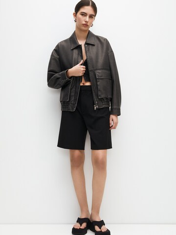 Pull&Bear Between-Season Jacket in Grey