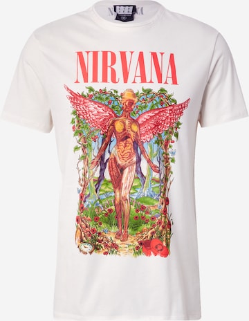 AMPLIFIED Paita 'NIRVANA' värissä valkoinen: etupuoli