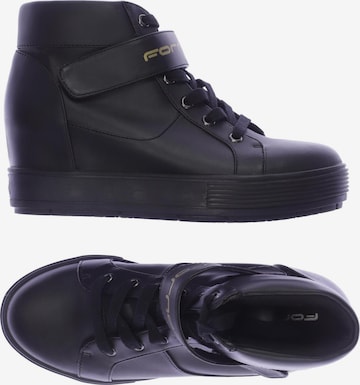 Fornarina Sneaker 38 in Schwarz: predná strana