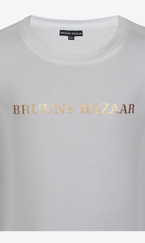Bruuns Bazaar Kids - Camiseta 'Marie Louise' en blanco