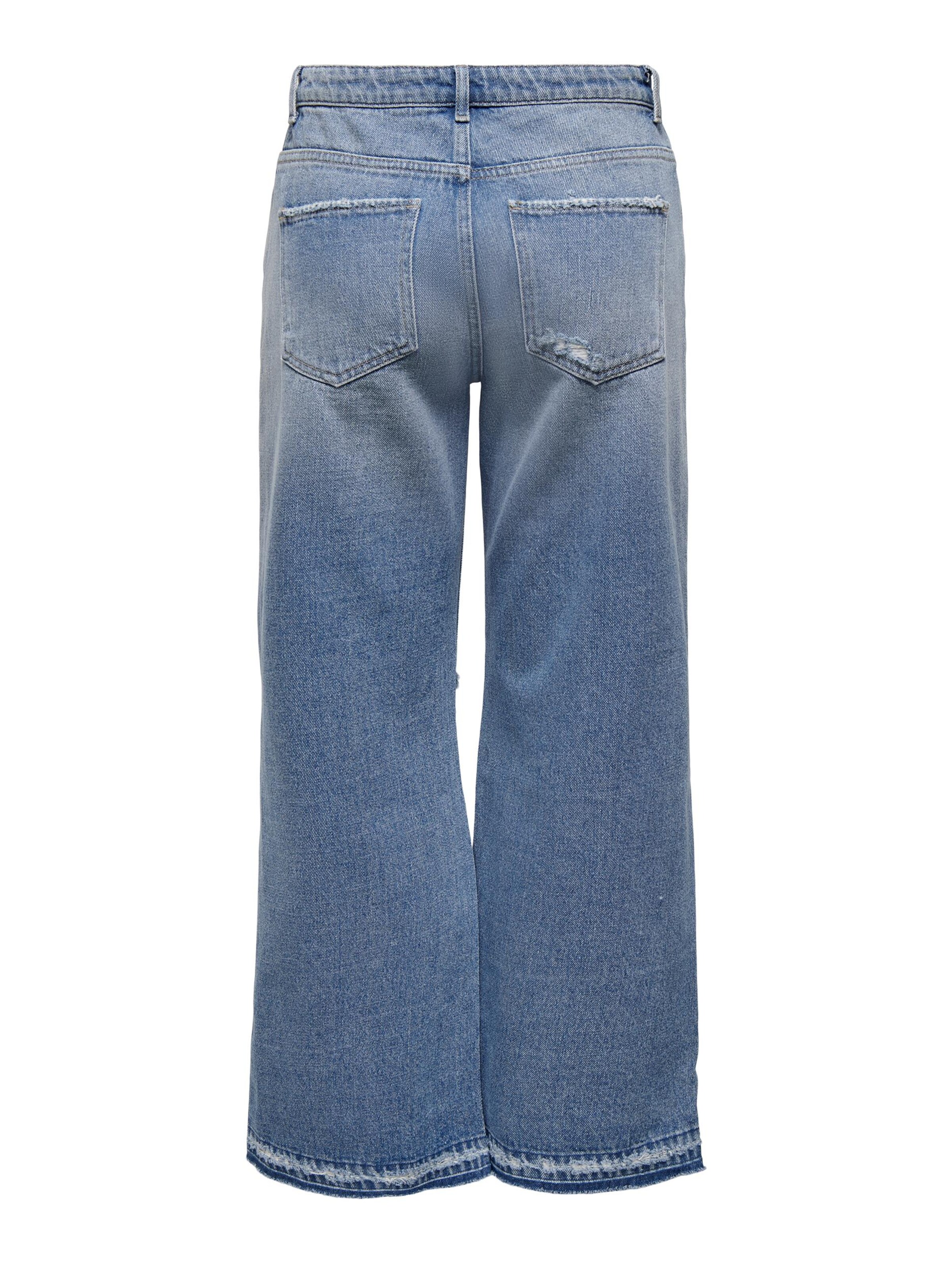 ONLY - Pierna ancha Vaquero en azul