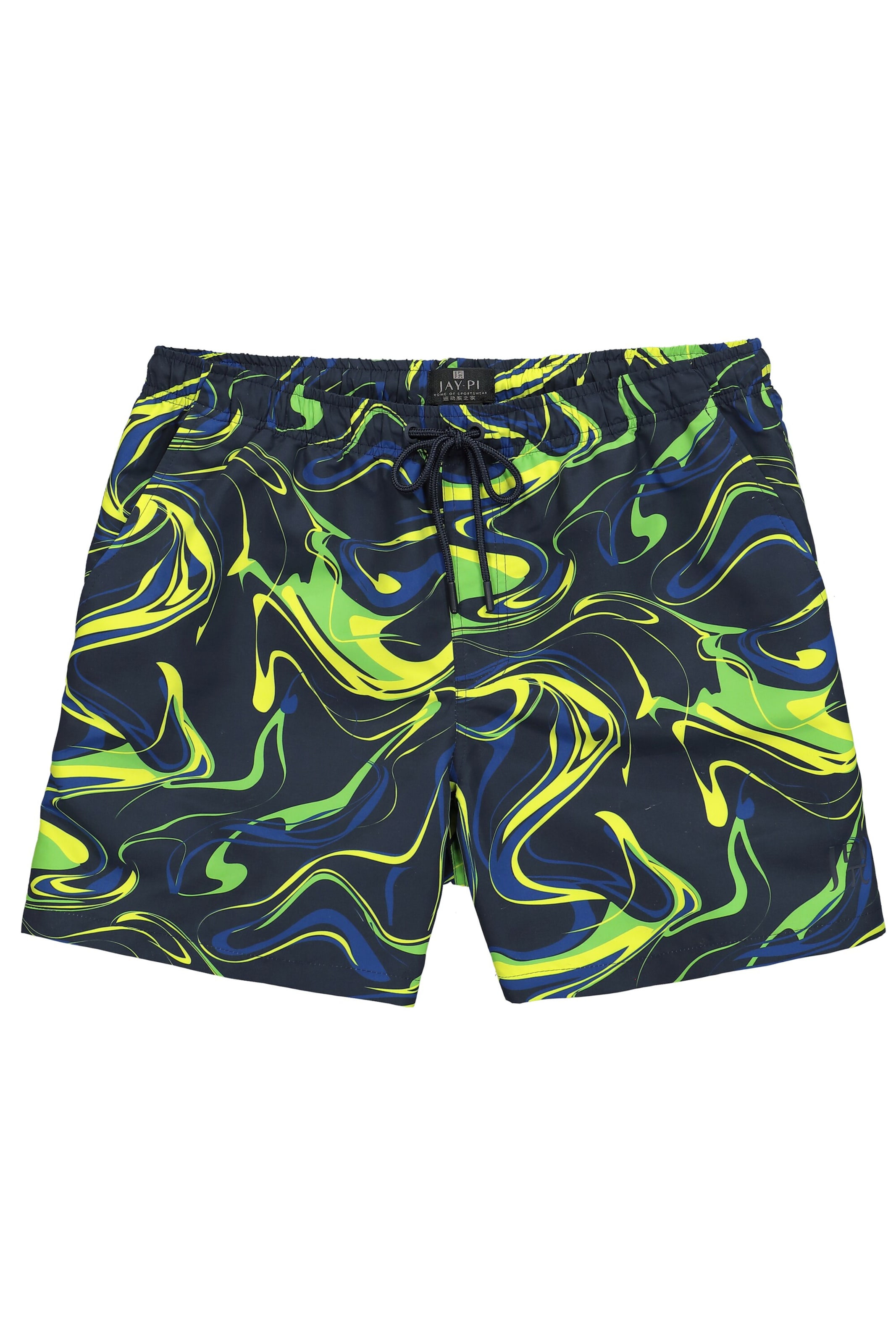 JAY-PI Zwemshorts in Blauw: voorkant