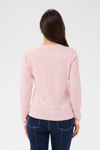 SAINT TROPEZ - Casaco de malha 'MilaSZ' em rosa