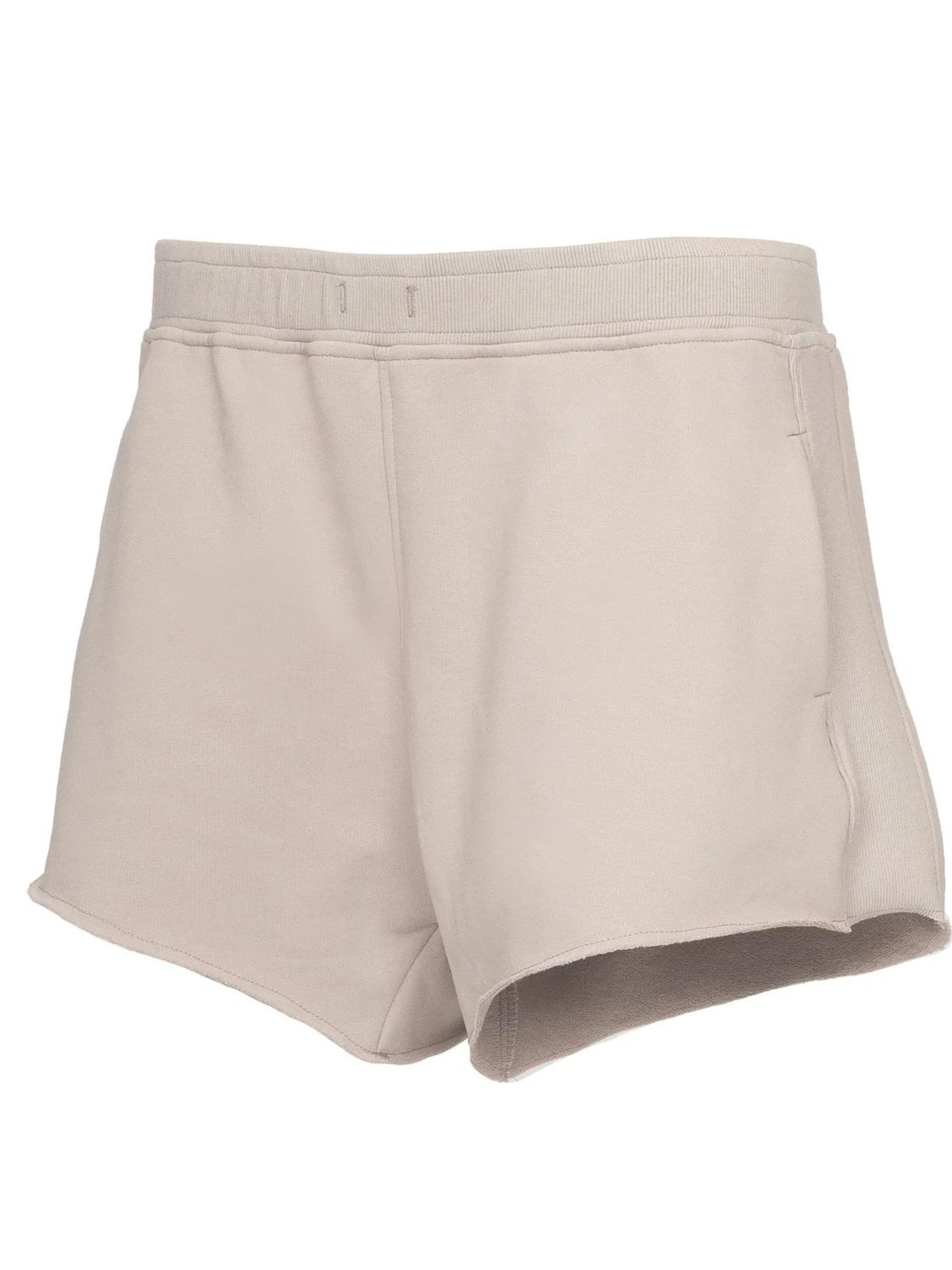 OPRA Flared Trousers 'Opra Szorty OP-RAM-TAUPE One Size' in Beige