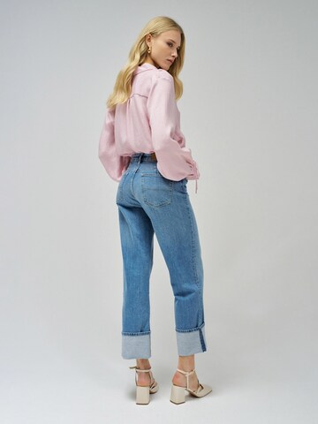 Salsa Jeans Wide leg Jeans 'True' in Blauw