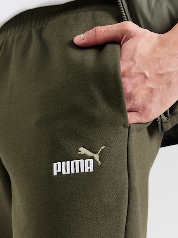 PUMA - Tapered Pantalón deportivo 'ESS 2 No. 1' en verde