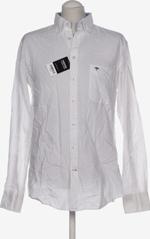 FYNCH-HATTON Button Up Shirt in M in White: front