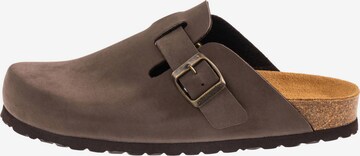 Palado Mules 'Kiel' in Brown: front