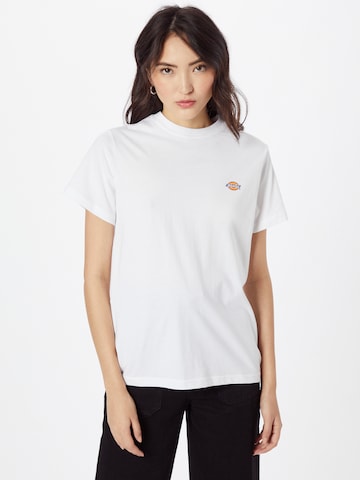 T-shirt 'Mapleton' DICKIES en blanc : devant