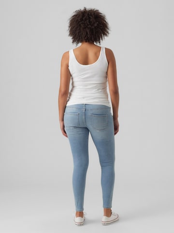 Vero Moda Maternity Skinny Jeans 'SOPHIA' in Blau