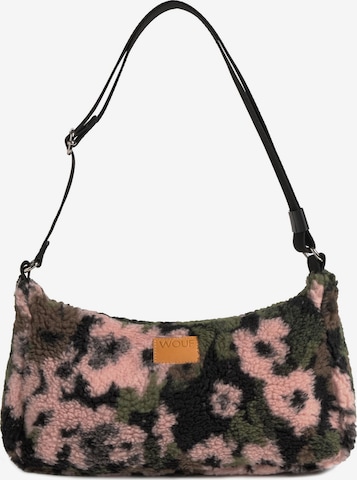 Wouf Shoulder Bag 'Teddy' in Mixed colors: front