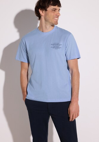 Street One MEN Shirt in Blue: front