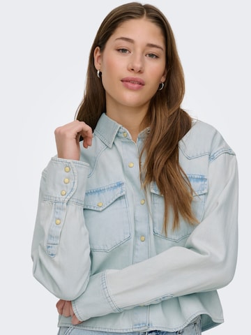 ONLY Blúzka 'ONLLOU' - Modrá