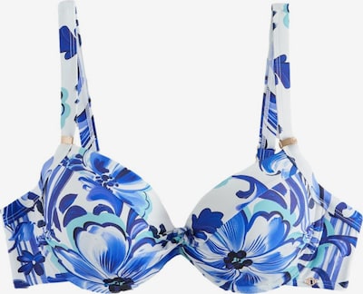 Bikinio viršutinė dalis iš Next, spalva – mėlyna / šviesiai mėlyna / balta, Prekių apžvalga