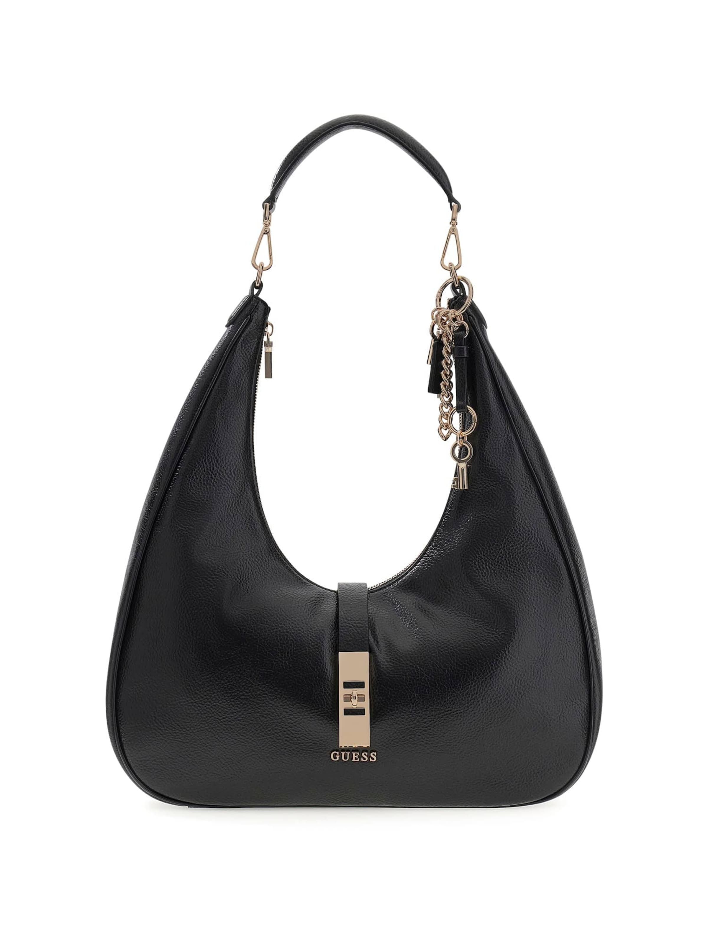 Sac bandoulière 'Brooke' GUESS en noir : devant