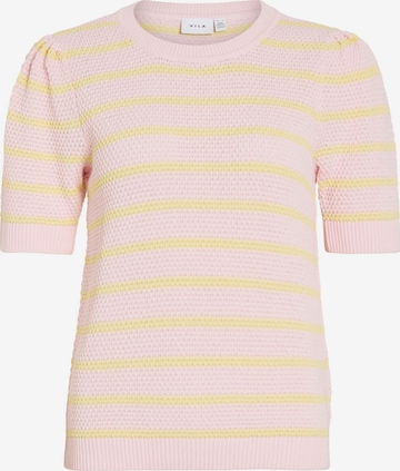 VILA Sweater 'VIDalo' in Pink: front