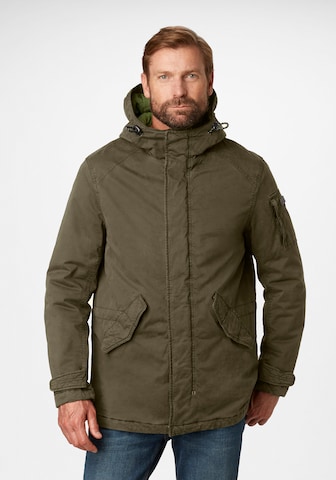 REDPOINT Winter Parka in Green: front