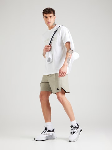 ADIDAS PERFORMANCE Regular Sportshorts 'D4T' in Grün