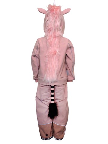 WeeDo Dungarees 'Unido Einhorn' in Pink