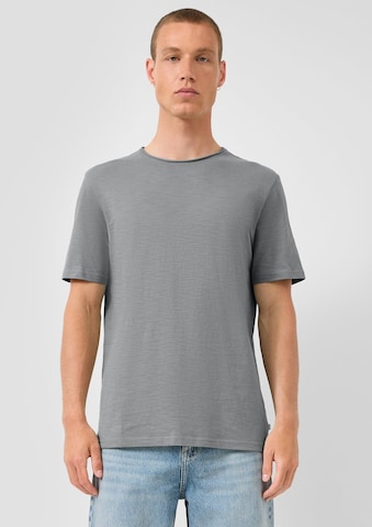 T-Shirt QS en gris : devant