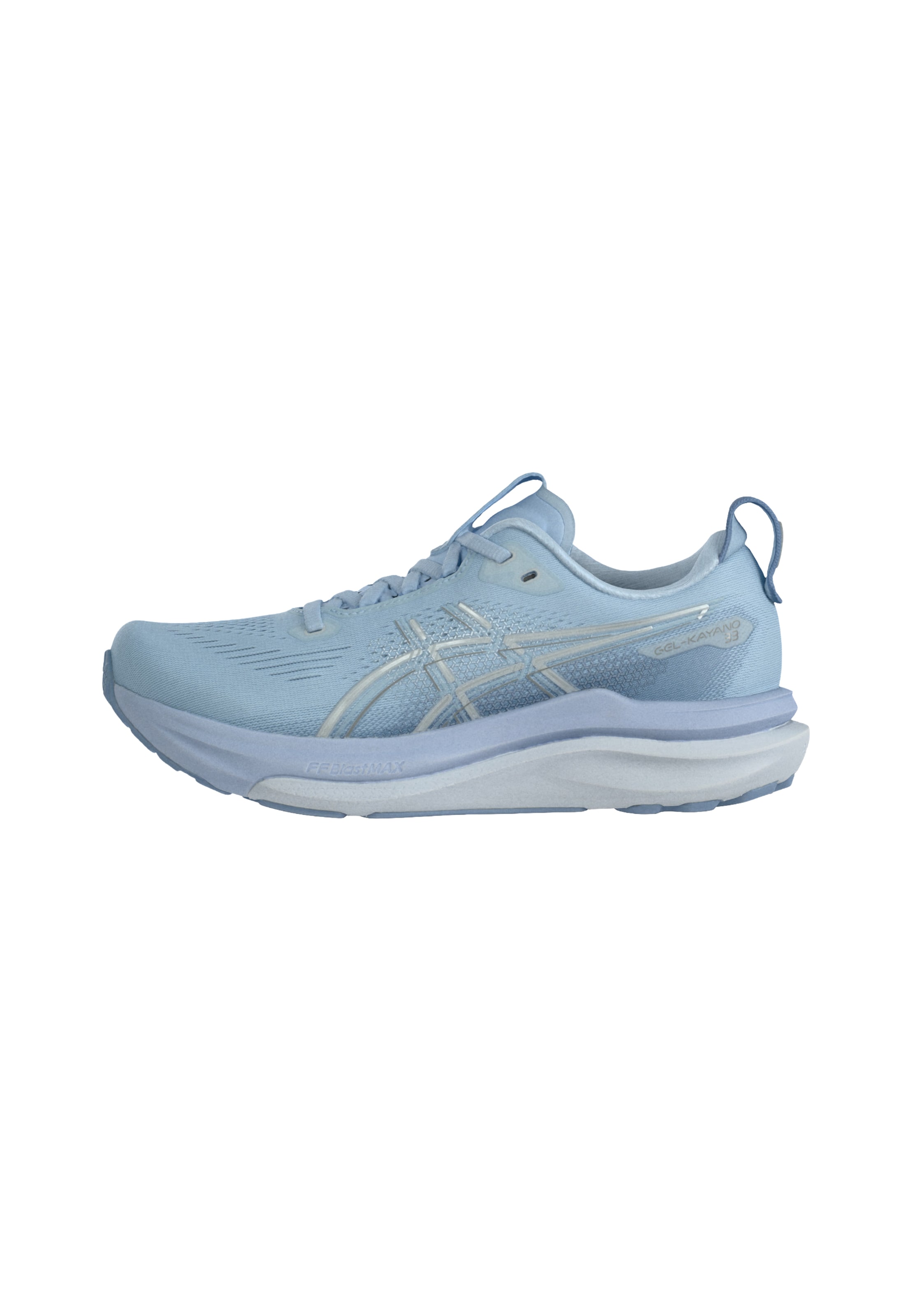 ASICS Løbesko 'Gel-Kayano 33' i 37,5 i lyseblå / grå, Produktvisning