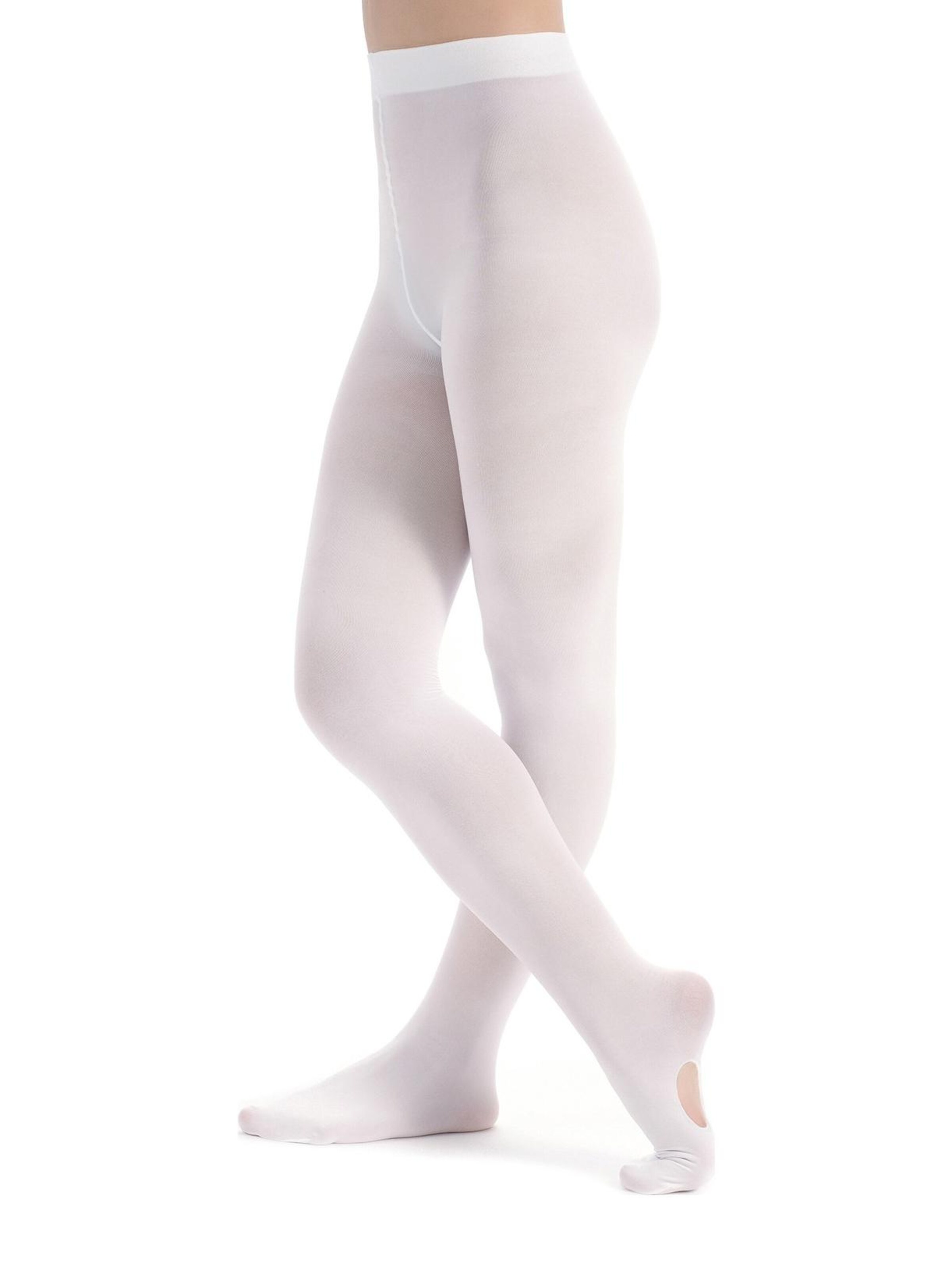 Tanzmuster Tights 'Dana' in White