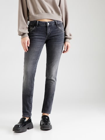 Mavi Slimfit Jeans 'LINDY' in Grijs: voorkant