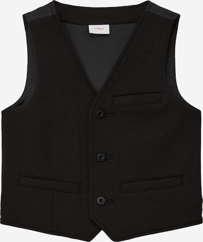 s.Oliver Gilet en noir, Vue avec produit