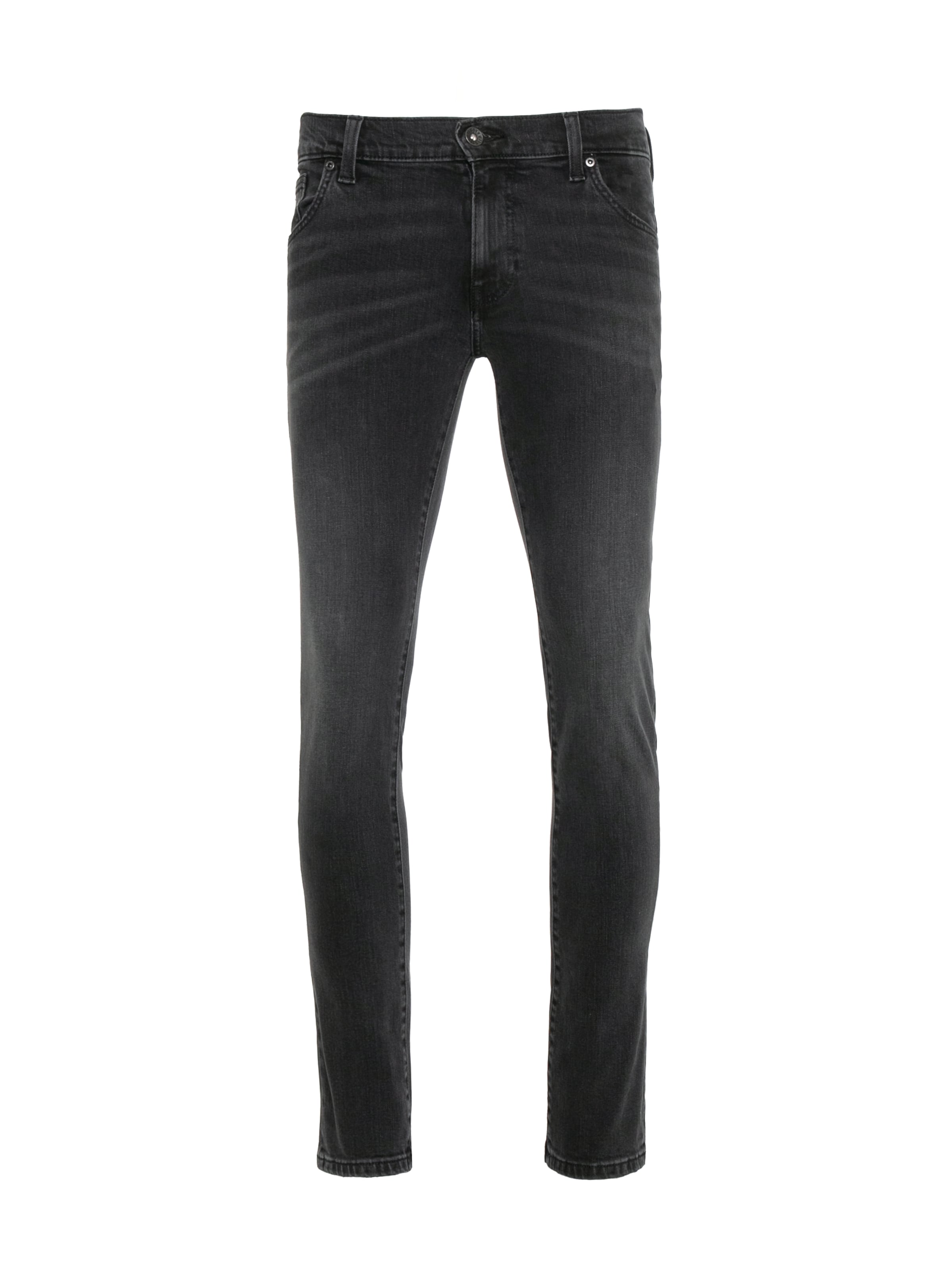 Slimfit Jeans 'MARTIN' di BIG STAR in nero: frontale