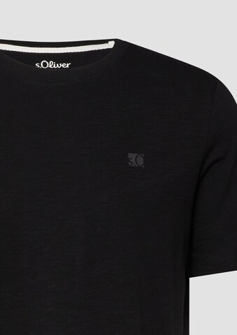 s.Oliver Shirt in Zwart