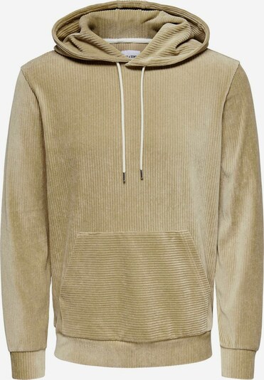 Only & Sons Sweatshirt in de kleur Lichtbruin / Lichtgrijs, Productweergave