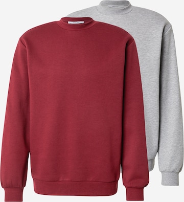 pelēks ABOUT YOU Sportisks džemperis 'Davin': no priekšpuses