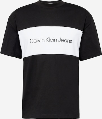 juoda Calvin Klein Jeans Marškinėliai: priekis