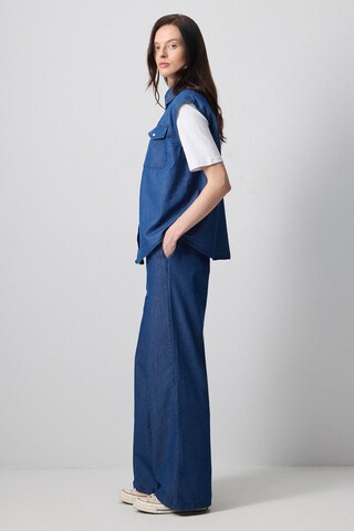 Touche Prive Bluse in Blau