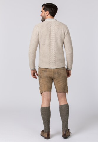 STOCKERPOINT Gebreid vest 'Caselli' in Beige
